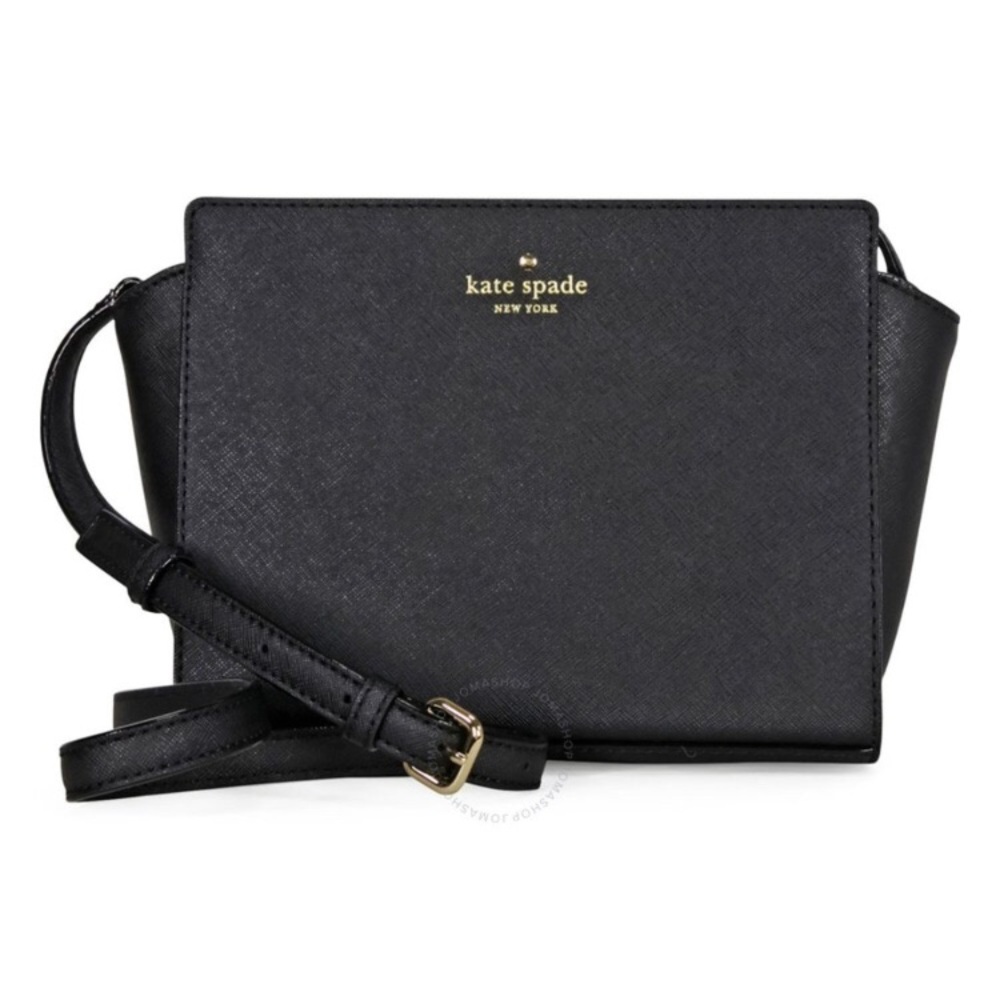 Kate Spade | Cedar Street Hayden Black Leather Crossbody Bag - Picture 11 of 11